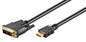 MicroConnect HDMI - DVI-D (18+1) Single-Link Cable 10m
