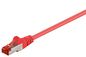 MicroConnect CAT6 S/FTP Network Cable 50m, Red
