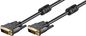 MicroConnect DVI-D (24+1) Dual Link Cable with Ferrite Cores, 2m