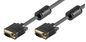 MicroConnect Full HD VGA Monitor Cable with Ferrite Cores, 10m