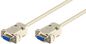 MicroConnect D-SUB 9-pin Null Modem connector cable, 1.8m