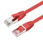 MicroConnect CAT6 F/UTP Network Cable 10m, Red