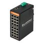 Silvernet SIL 73024MP Industrial Gigabit PoE+ Managed Switch, 24 x Gigabit Ethernet, 30w PoE Ports, Excludes Power Supply