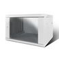 Lanview Assembled 19" Wall Mounting Cabinet 7U x D450 mm White