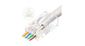 Lanview RJ45 UTP plug Cat6 for AWG23-24 stranded/solid conductor Easy-Connect 50 pcs box