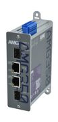 AMG Ind.4 Port Multirate Add/Drop Switch 2 x 10/100/1000Base-T(x) RJ45 & 2x100/1000Base-Fx SFP
