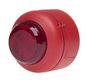 Cranford Controls VXB  24v LED Beacon, red body, red lens. Deep base.
