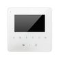 CDVI 4.3in colour monitor, touch sensitive, hands free, white