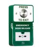 RGL Dual Unit - Stainless Steel Button,Combined Emergency Door Release Button (EDR),