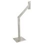 CDVI GOOSE NECK POST, CAR HEIGHT, STAINLESS STEEL