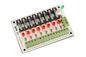RGL 8 Way Fused Board,8 x 0.5 Amp - Individually Fused Outputs,LED Indication,For us