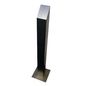 CDVI 1M STAINLESS POST, 100MM SQUARE
