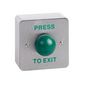 CDVI STAINLESS DOMED EXIT BUTTON, SURFACE PUSH TO EXIT