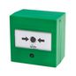 Apollo Fire Detectors Intelligent Dual Switch Manual Call Point Green