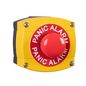 RGL Weatherproof Panic Alarm, Yellow c/w Red Dome Button, 4amp @ 30vdc,  IP66
