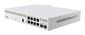 MikroTik Cloud Smart Switch 610-8P-2S+IN with 8 x Gigabit  802.3af/at PoE-out ports, 2 x SFP+ cages, SwOS, desktop case, PSU