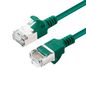 MicroConnect CAT6A U-FTP Slim, LSZH, 1m Network Cable, Green