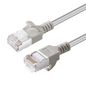 MicroConnect CAT6A U-FTP Slim, LSZH, 2m Network Cable, Grey
