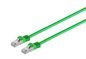 MicroConnect RJ45 Patch Cord S/FTP w. CAT 7 raw cable, 3m, Green