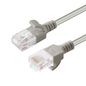 MicroConnect CAT6a U/UTP SLIM Network Cable 5m, Grey