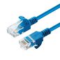 MicroConnect CAT6a U/UTP SLIM Network Cable 5m, Blue
