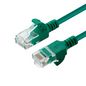 MicroConnect CAT6a U/UTP SLIM Network Cable 1m, Green