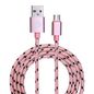 Garbot Garbot Grab&Go 1m Braided Micro-USB Cable Pink