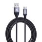 Garbot Garbot Grab&Go 2m Braided Type-C Cable Black