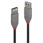 Lindy 3M Usb 2.0 Type A Cable, Anthra Line