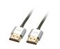 Lindy Cromo Slim Hdmi High Speed A/A Cable, 1M