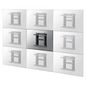 Neomounts by Newstar Wall Mounted video wall mount (pop-out/lockable/portrait & landscape, kickstand)