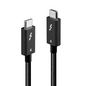 Lindy 1m Thunderbolt 4 Cable, 40Gbps, Passive