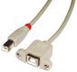 Lindy USB 2.0 cable type B/B extension, light-grey, 1m