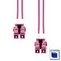 Garbot FO Cable 50/125. OM4. LC/LC-PC. Violet 5.0m