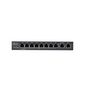 Ruijie 10-Port Gigabit Cloud Managed Gataway, support up to 8 POE/POE+ ports with 70W POE Power budget, support up to 4 WAN ports, support up to 200 concurrent users, 600Mbps.