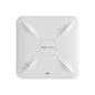 Ruijie AC1300 Dual Band Ceiling Mount Access Point, 867Mbps at 5GHz + 400Mbps at 2.4GHz, 2 10/100/1000base-t Ethernet uplink port,