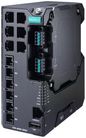 Moxa 9-port managed Ethernet switch, dual power supply 12/24/48 VDC, Extended Tem