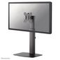 Neomounts Newstar Stylish Tilt/Turn/Rotate Desk Stand for 10-32" Monitor Screen, Height Adjustable - Black