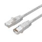 Lanview Network Cable CAT6A S/FTP 25m White LSZH, HIGH-FLEX, SmartClick