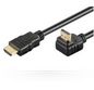 MicroConnect HDMI 1.4 Cable, 90° angled, 3m