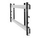 B-Tech System X Wall Mount For 84, 72" - 120", max 200 kg, Black/Silver
