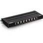 TRENDnet 8-Port Cat6A Shielded Wall Mount Patch Panel