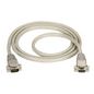 Black Box DB9 Extension Cable with EMI/RFI Hoods, Beige, Male/Female, 25ft. (7.6m)